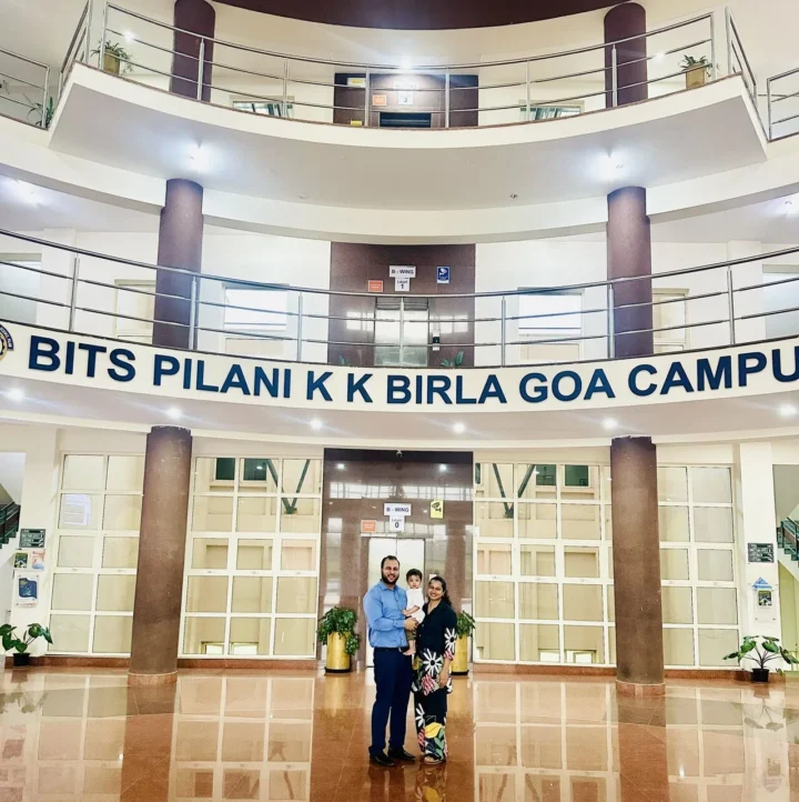 The atrium of the BITS Pilani K K Birla Goa campus